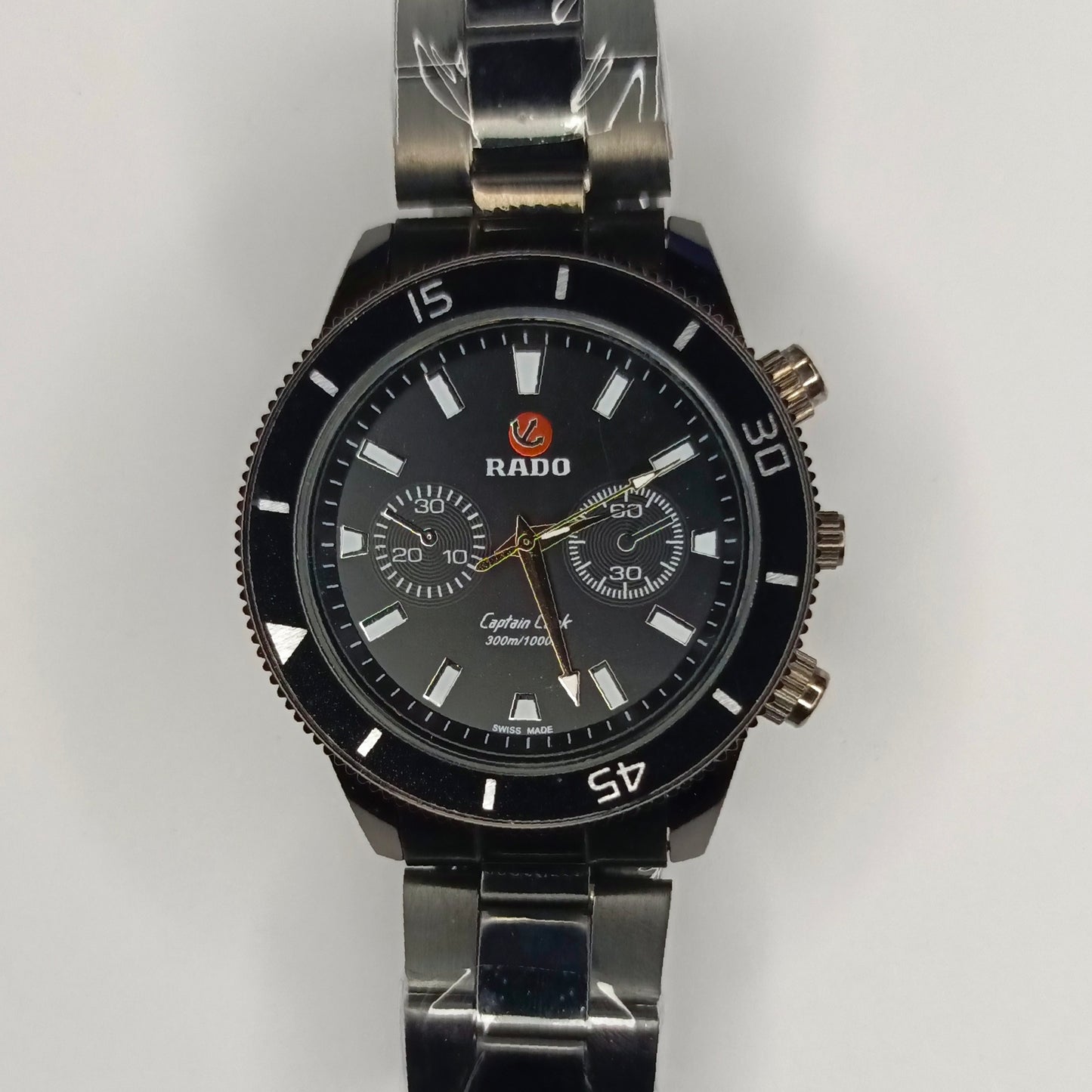 Rado Watch Black Rotate Dial