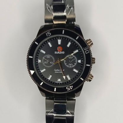 Rado Watch Black Rotate Dial